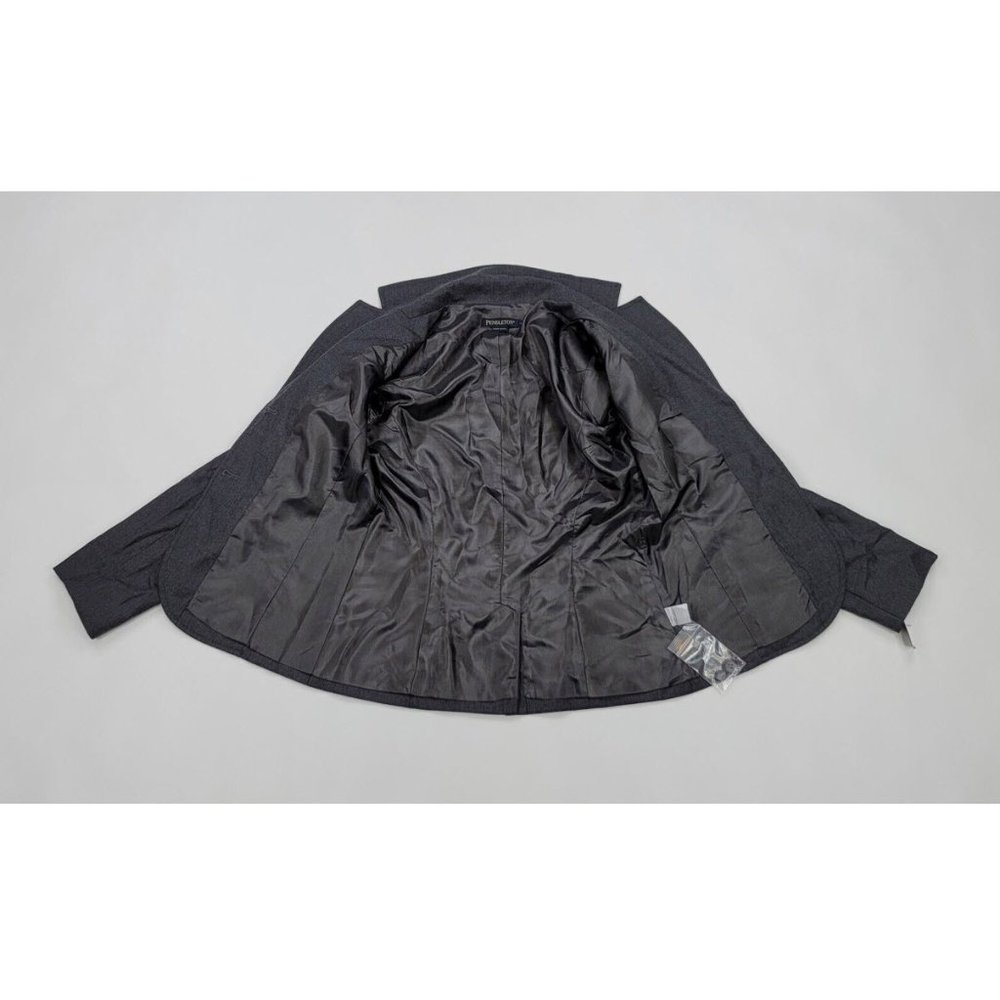 Pendleton Grey Two Pocket Jacket Womens Size 4 - image 5
